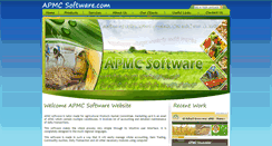 Desktop Screenshot of apmcsoftware.com